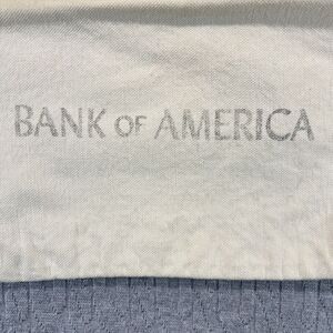 Bank of America‎ New Never Used original vintage moneybag